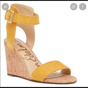 Sam Edelman Summer Wedge 8.5 Yellow